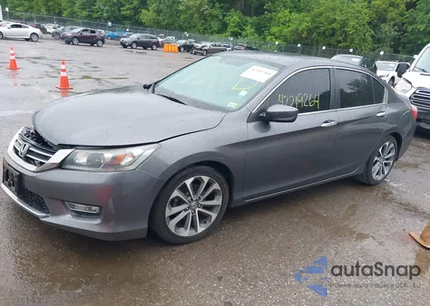 2013 Honda Accord Sport z USA, uszkodzony, nr VIN 1HGCR2F5XDA209829